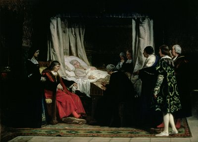 The Testament of Queen Isabella the Catholic (1451-1504), 1864 by Eduardo Rosales